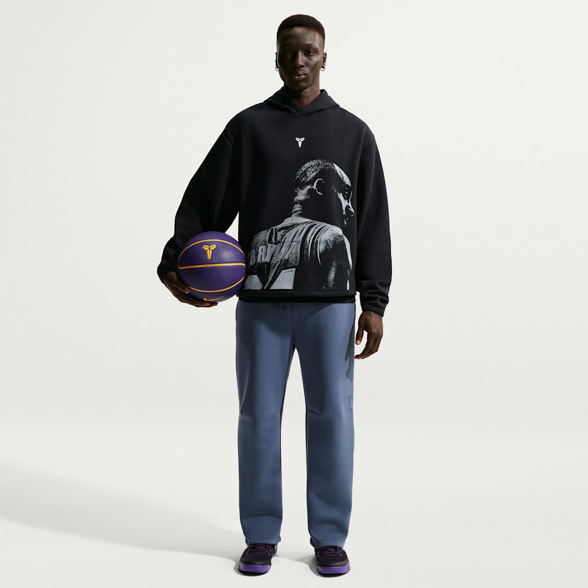Kobe Pants de básquetbol de tejido Fleece Dri-FIT para hombre