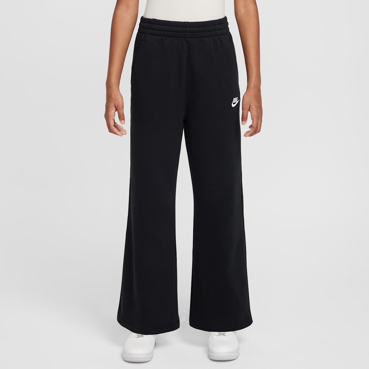 Nike Sportswear Club Fleece Girls' Wide-Leg Trousers