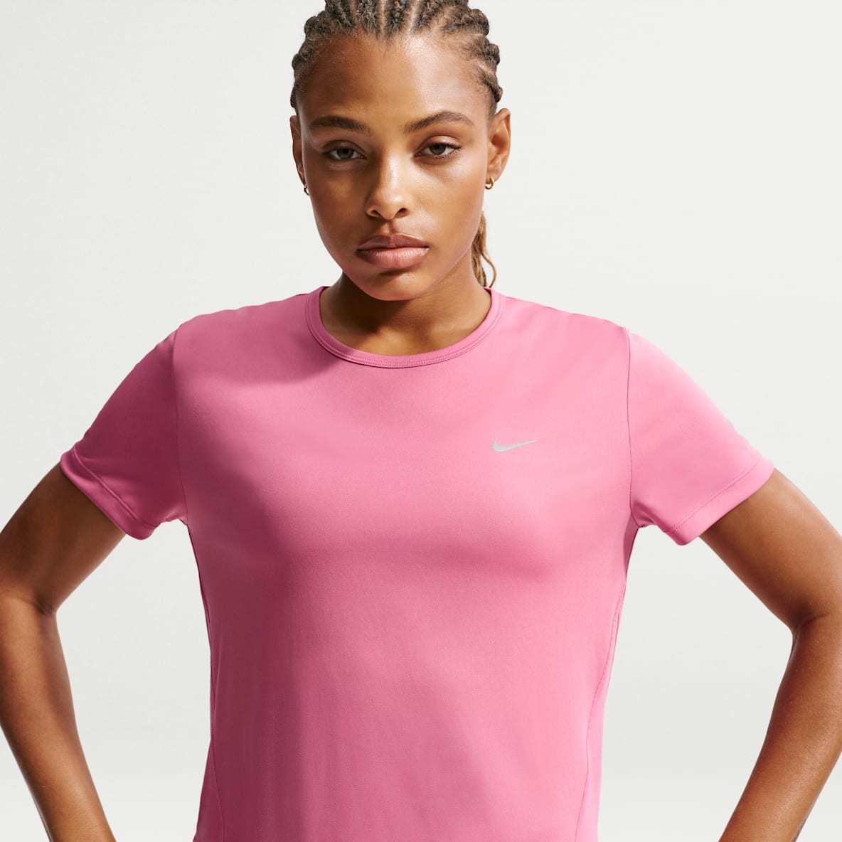 Nike Tempo Haut de running à manches courtes Dri-FIT pour femme
