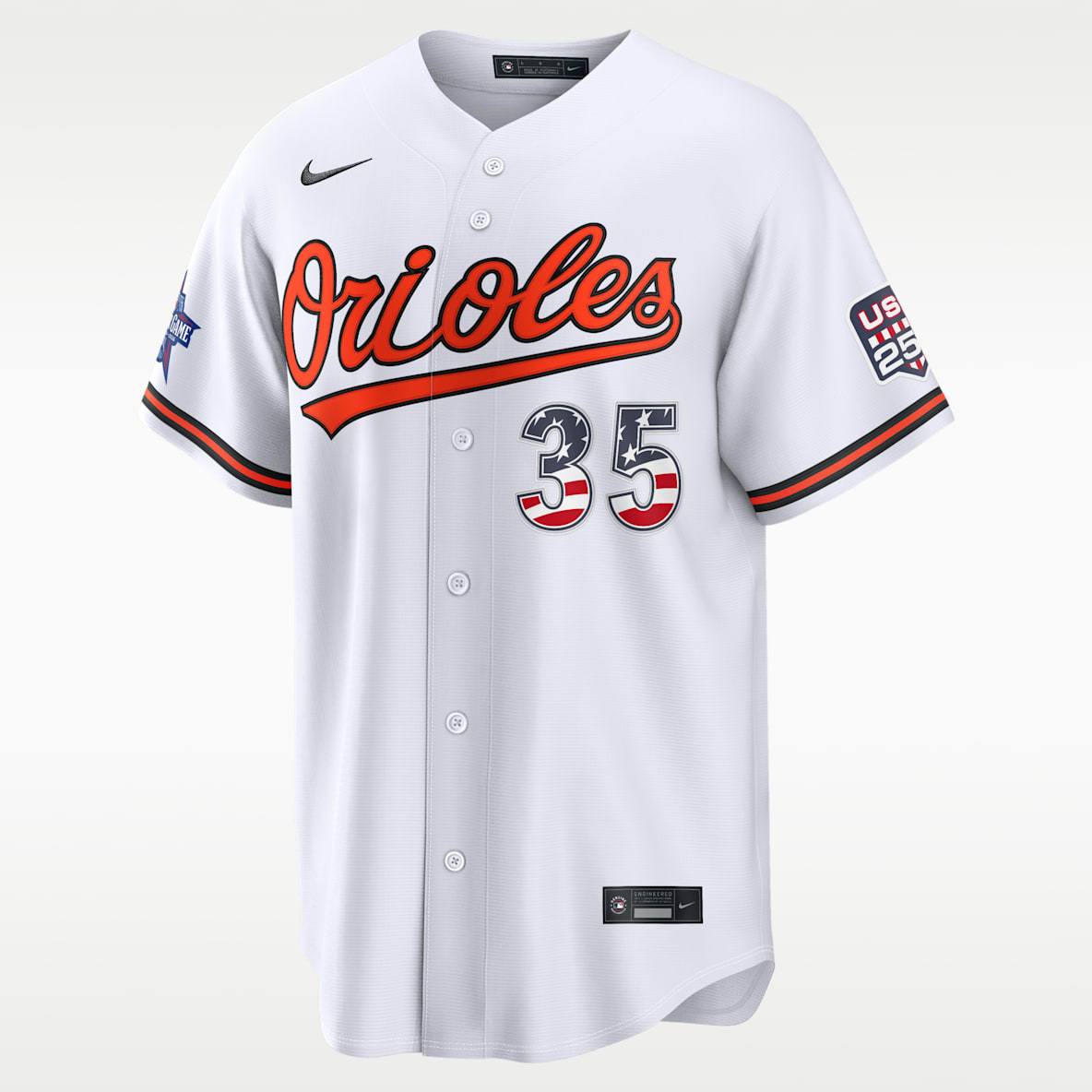Adley Rutschman Baltimore Orioles 2026 All-Star Game Men's Nike MLB Stadium Jersey