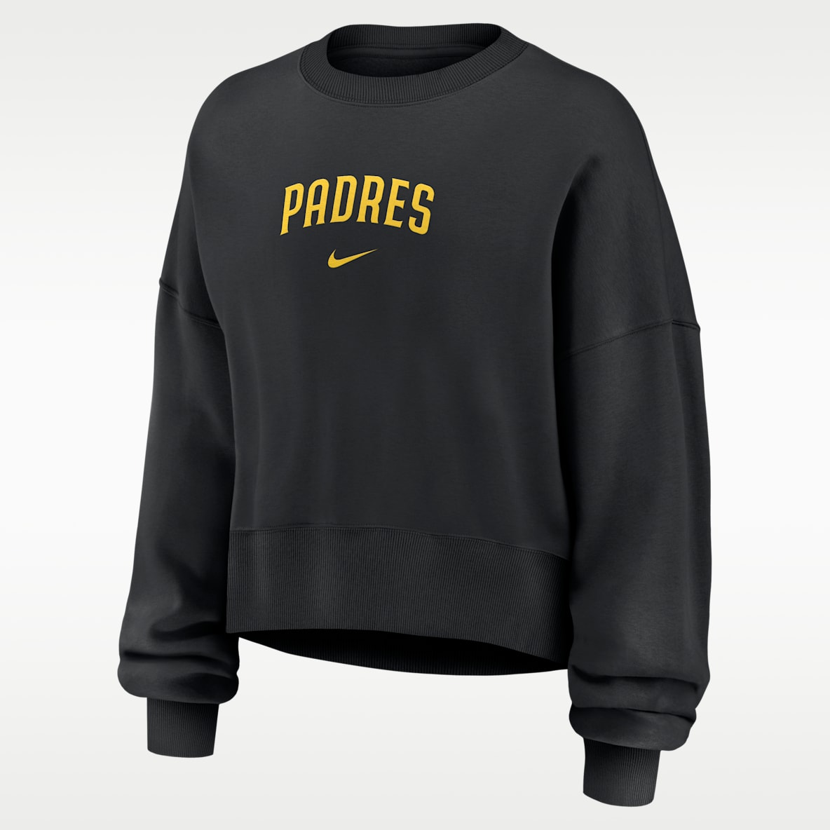 San Diego Padres Sudadera de cuello redondo sin cierre Nike de la MLB para mujer