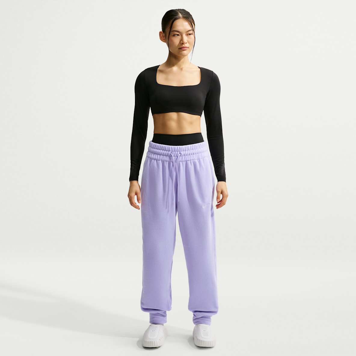 Nike One Women's Therma-FIT Mid-Rise Fleece Joggers