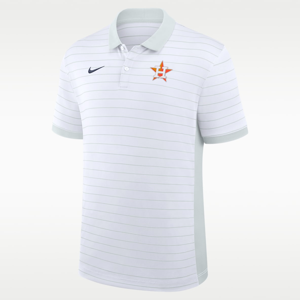 Houston Astros Authentic Collection Striped Victory Men's Nike Dri-FIT MLB Polo