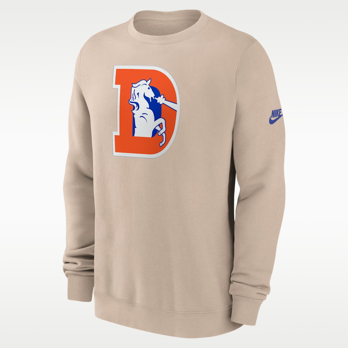 Denver Broncos Rewind Club Men's Nike NFL Pullover Crew