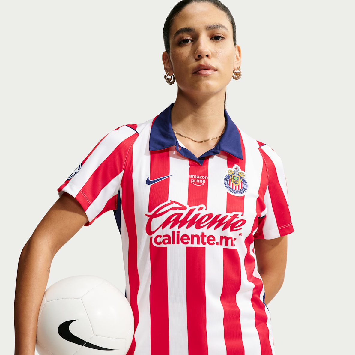 C.D. Guadalajara 2026/27 Stadium Home Women's Nike Dri-FIT Soccer Replica Jersey