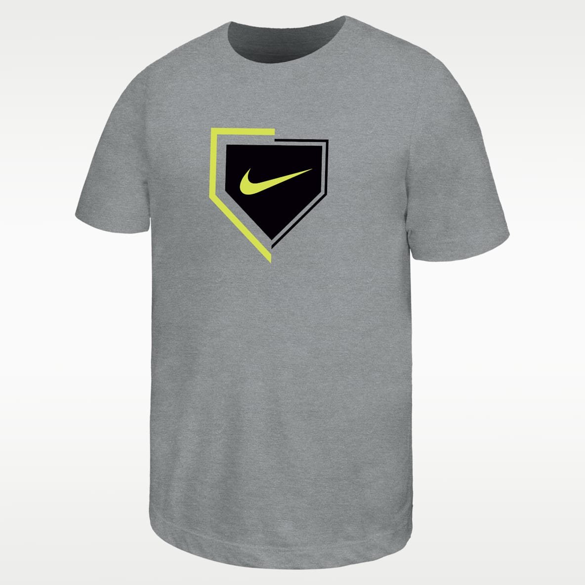 Nike Swoosh logo Big Kids' Baseball Cotton T-Shirt
