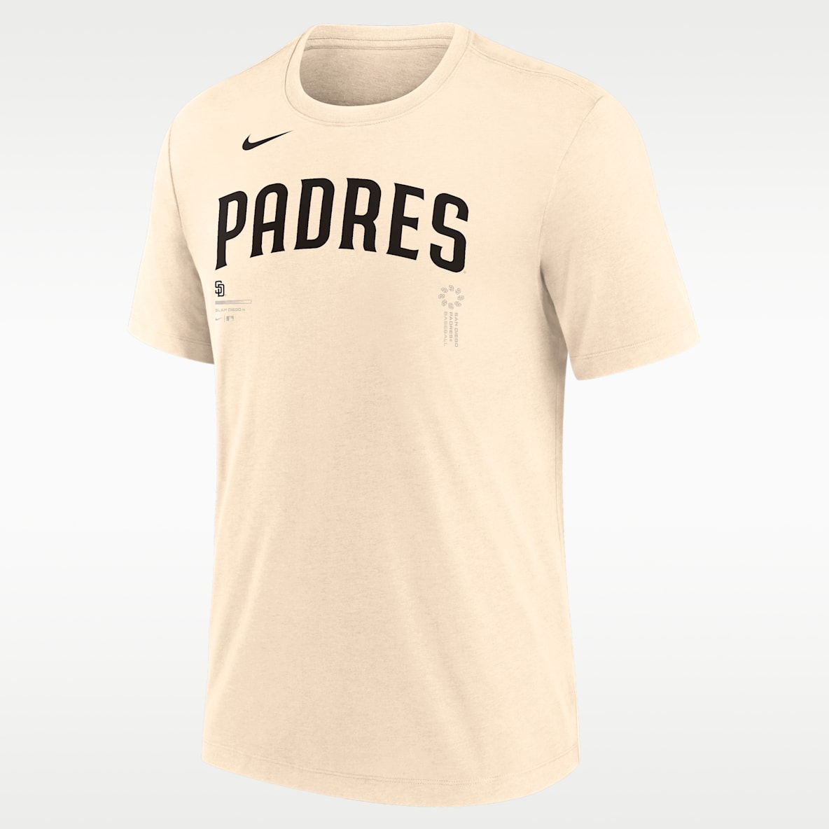 San Diego Padres Wordmark Men's Nike MLB T-Shirt