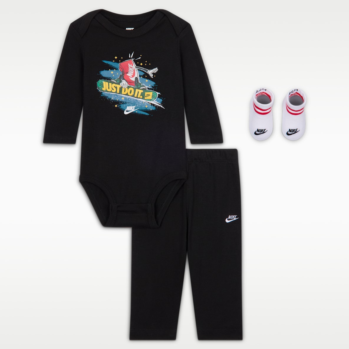 나이키 베이비(0~9개월) 3피스 박시 홀리데이 기프트 세트