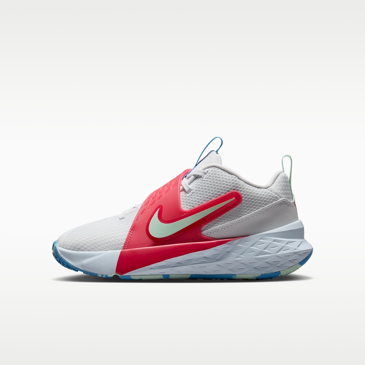 Nike Team Hustle D 12 Tenis de básquetbol para niños grandes