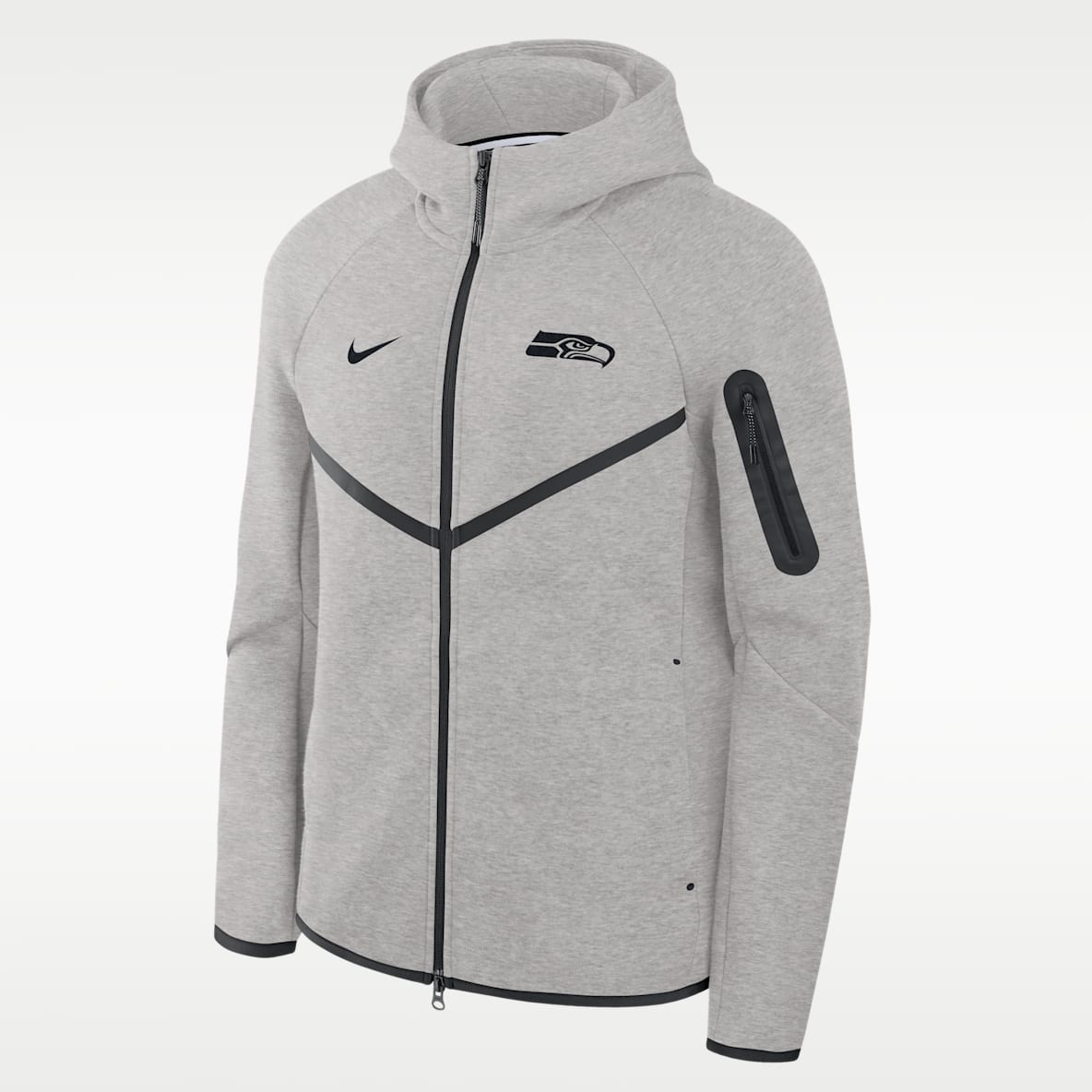 Seattle Seahawks Top Billing Tech Fleece Windrunner Men's Nike NFL Full-Zip Hooded Jacket