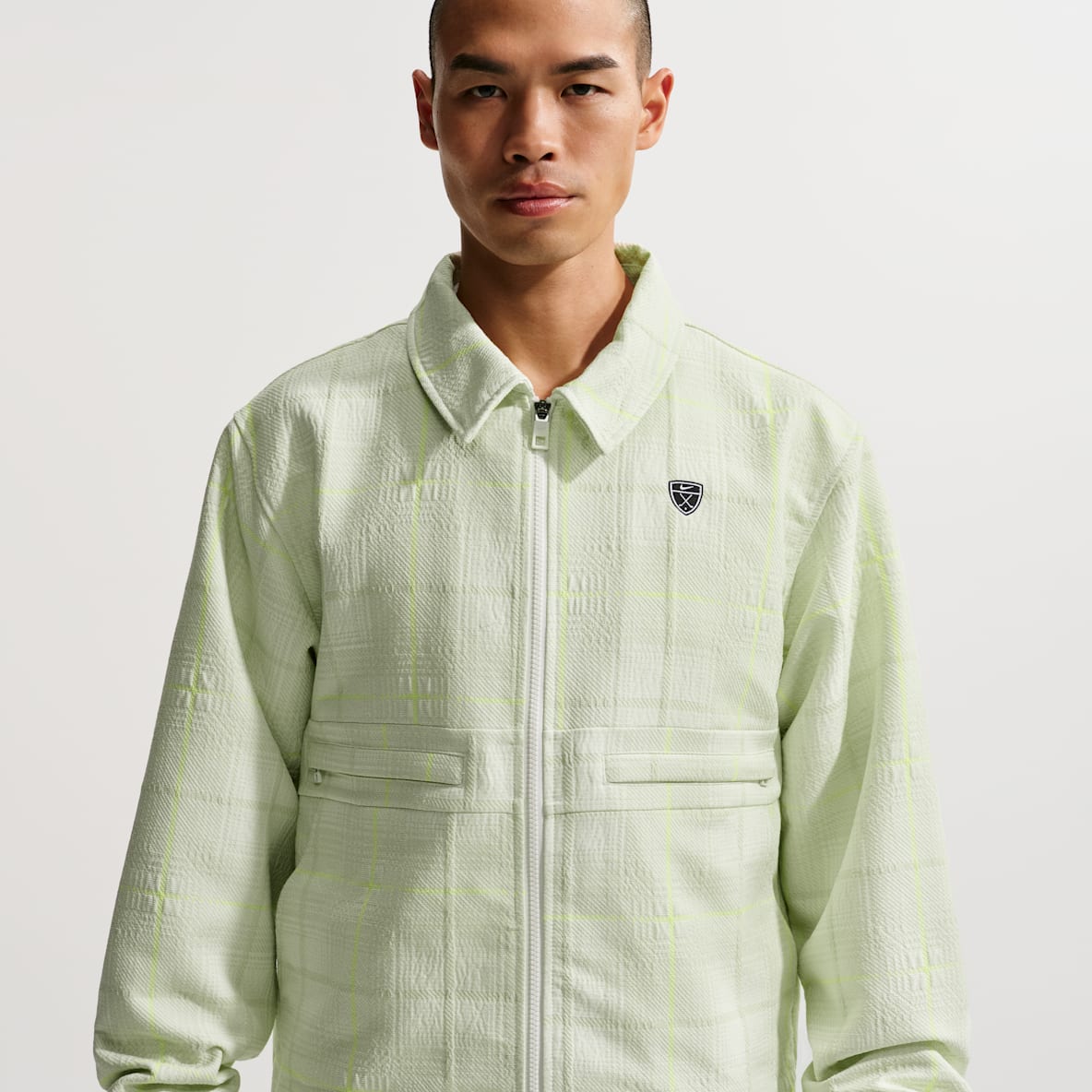 Nike Tartan Men's Loose Golf Jacket