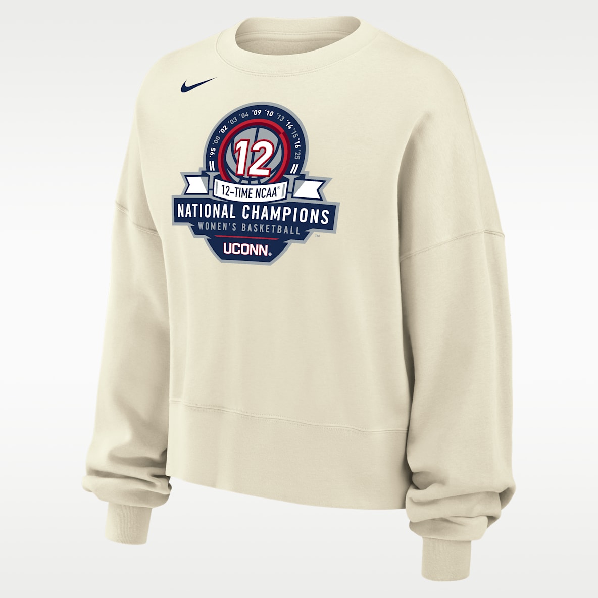 UConn Phoenix Fleece Women's Nike College Crew-Neck Sweatshirt