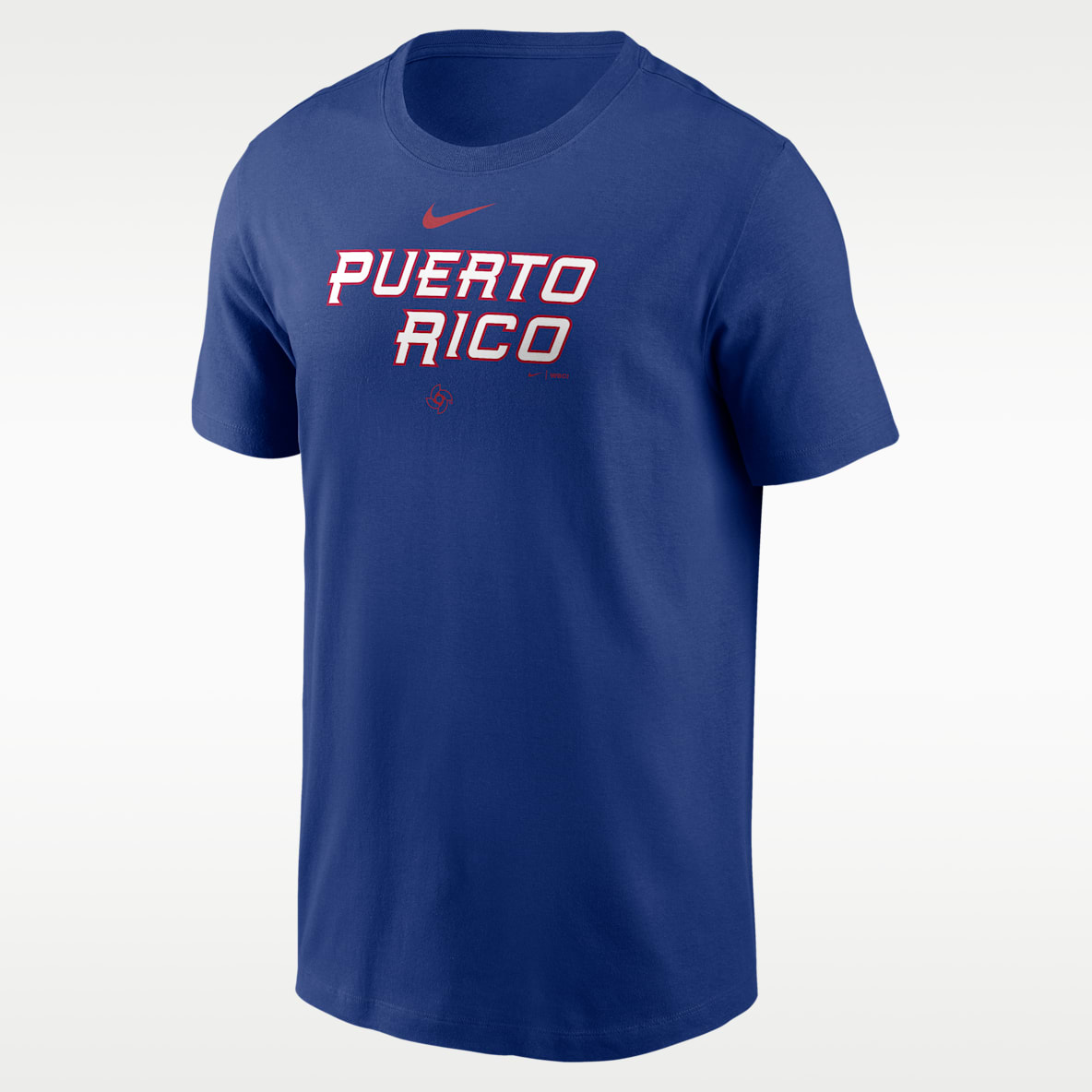 Puerto Rico National Baseball Team 2026 World Baseball Classic Wordmark Men's Nike T-Shirt