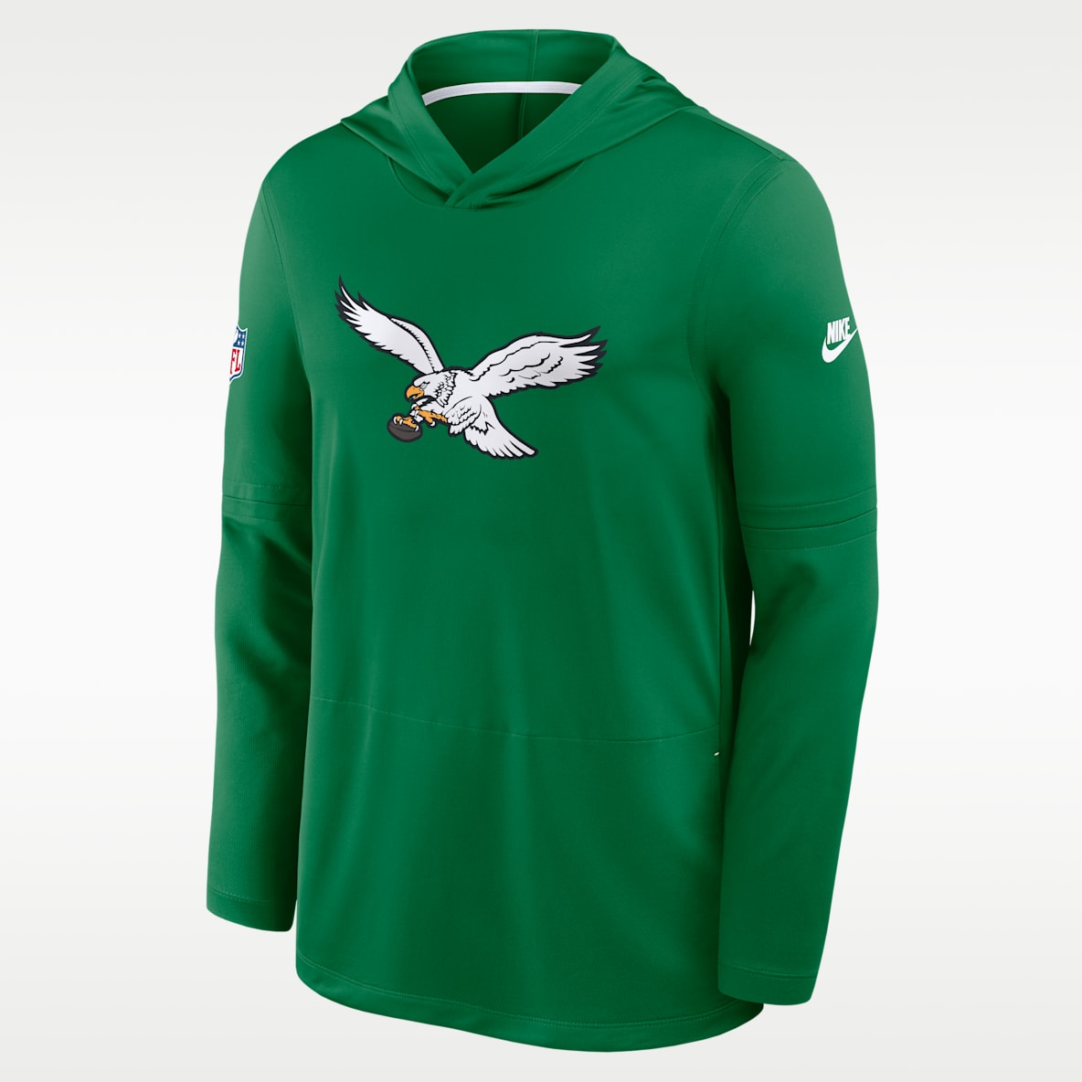 Philadelphia Eagles Alt Men's Nike Dri-FIT NFL Long-Sleeve Hooded Top