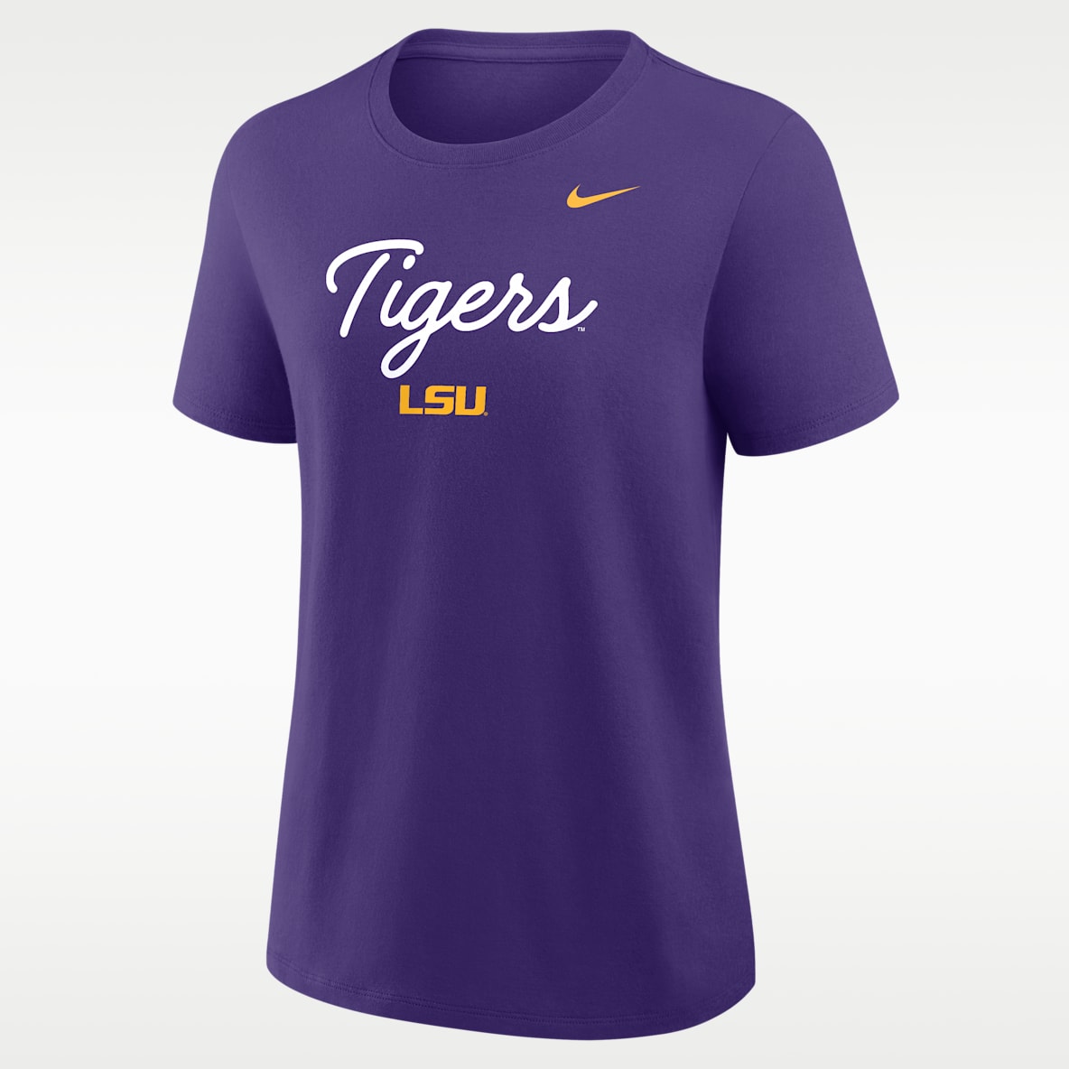 LSU Script Mantra Logo Women's Nike College T-Shirt