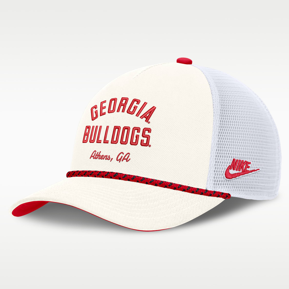 Georgia Denim Gorra de rejilla universitaria Nike ajustable para hombre