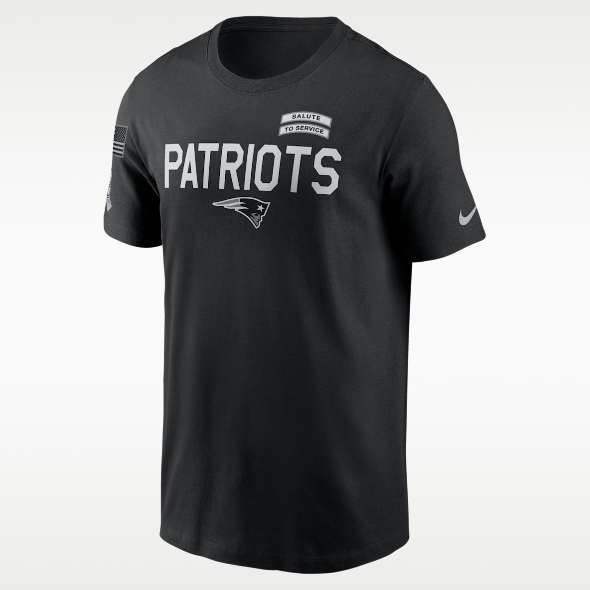 New England Patriots Salute to Service Sideline Playera Nike Dri-FIT de la NFL para hombre