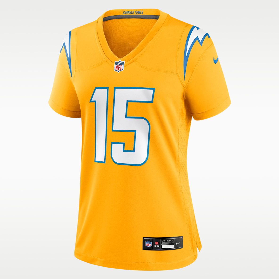 Ladd McConkey Los Angeles Chargers Jersey Nike de la NFL Game para mujer