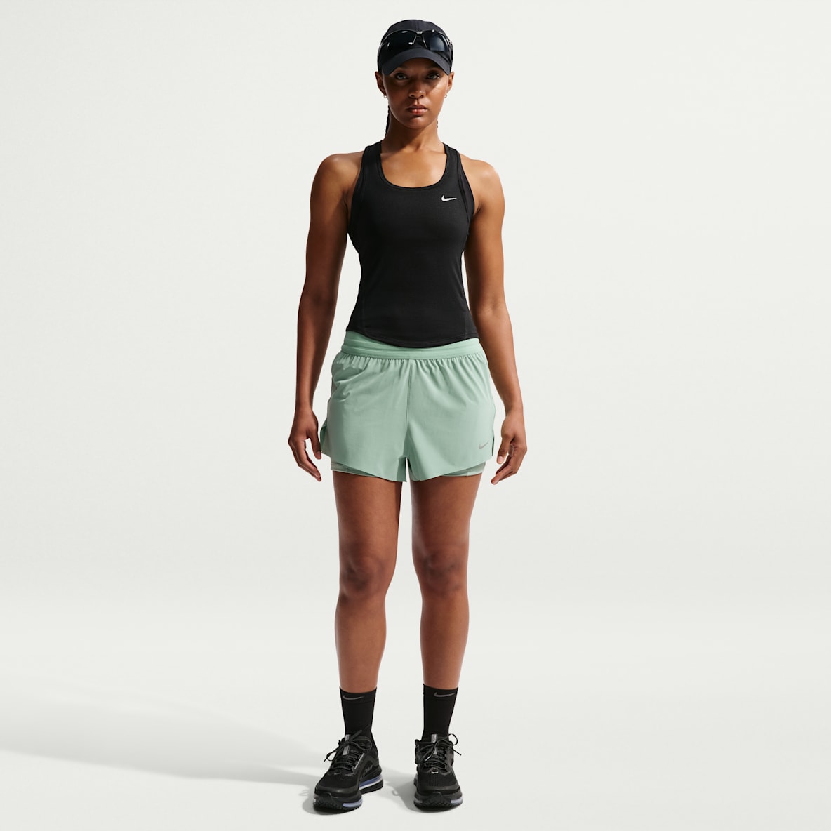 Nike Swift Women's Dri-FIT Mid-Rise 2-in-1 Running Shorts
