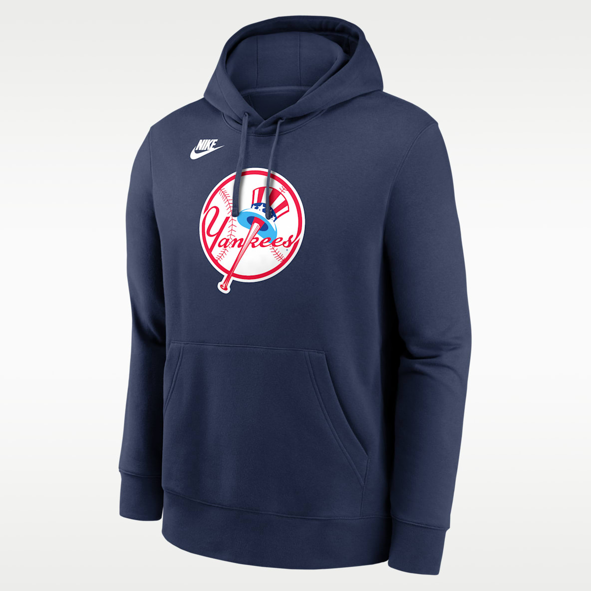New York Yankees Cooperstown Logo Club Men's Nike MLB Pullover Hoodie