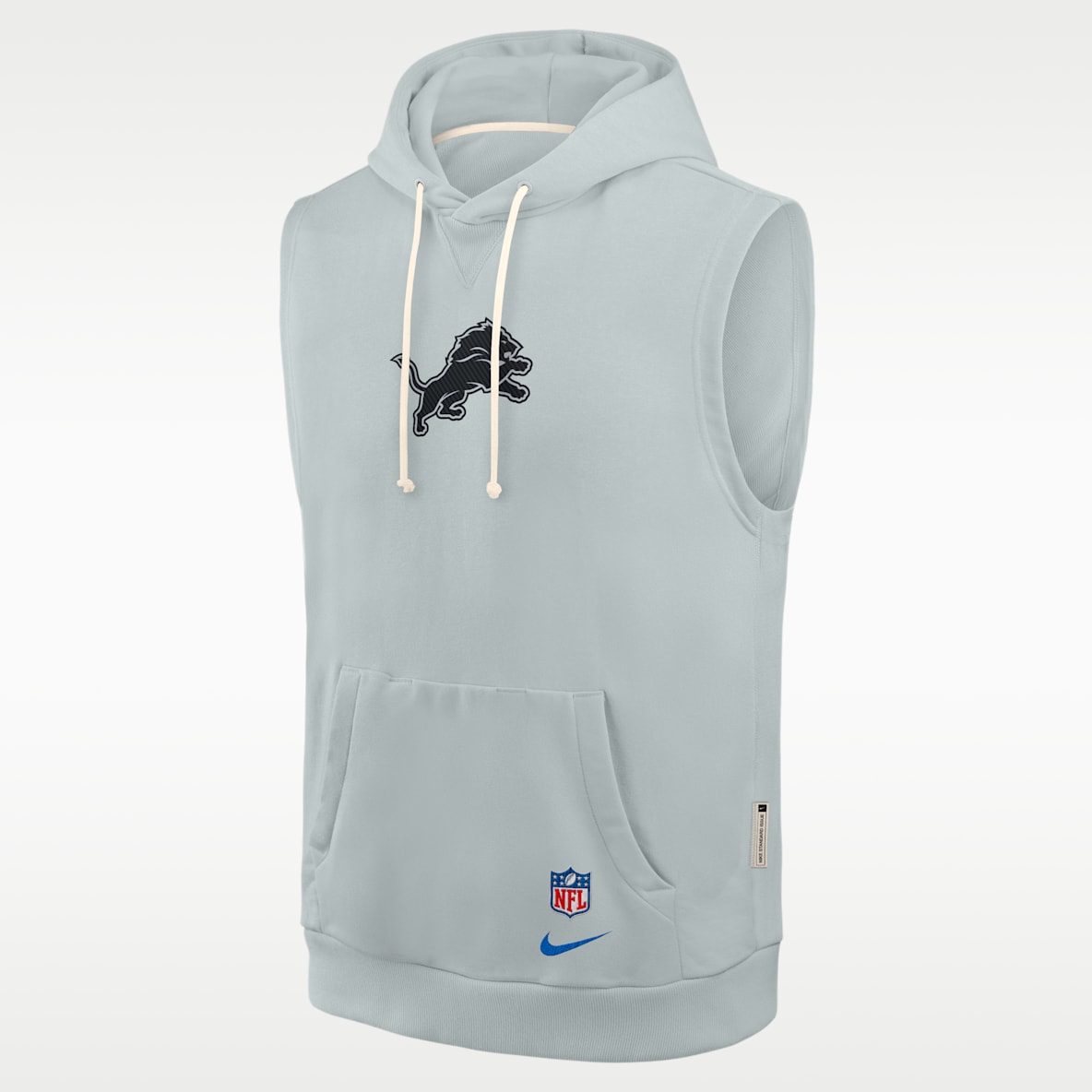 Detroit Lions Rivalries Collection Sideline Men's Nike Dri-FIT NFL Sleeveless Pullover Hoodie