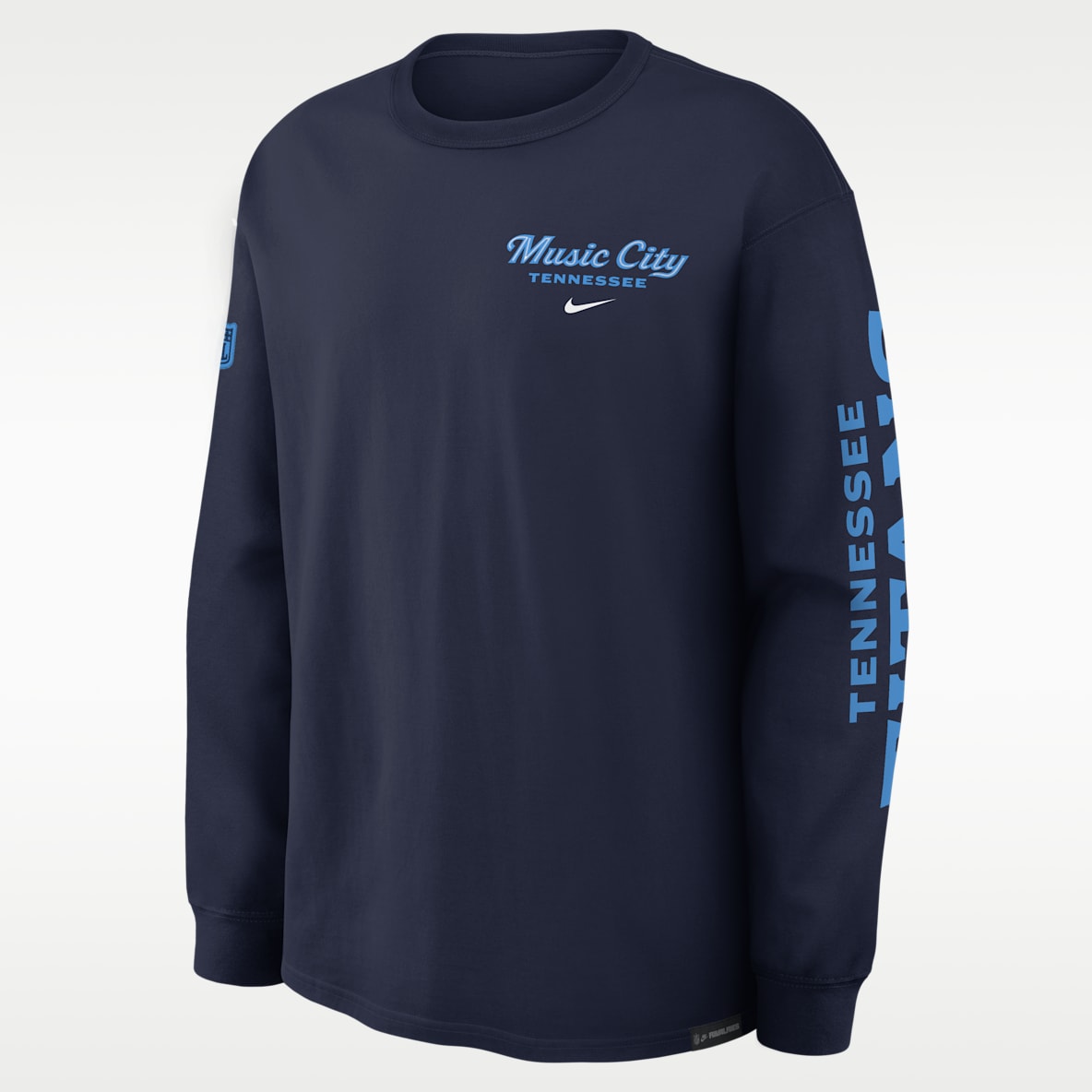 Tennessee Titans Rivalries Collection Max90 Men's Nike NFL Long-Sleeve T-Shirt