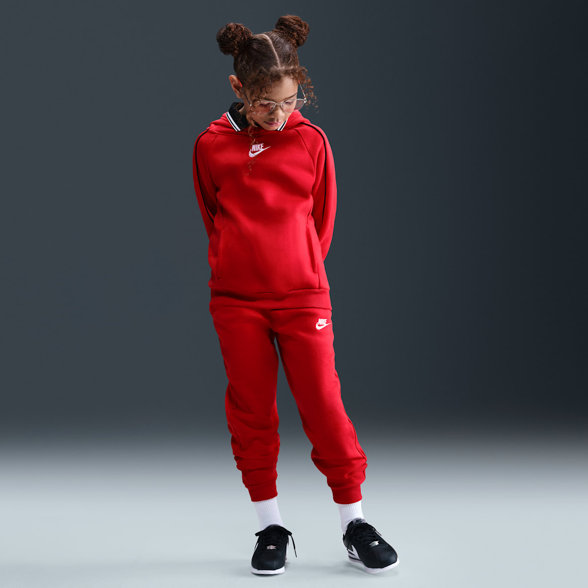 Nike Sportswear Club Fleece Big Kids' Hooded Tracksuit