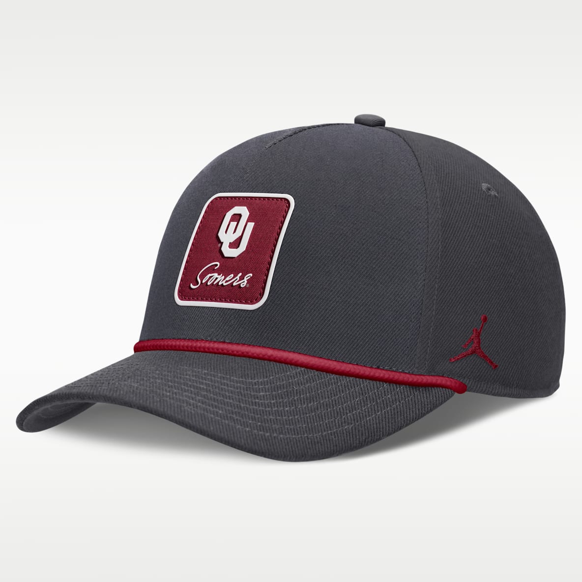 Oklahoma Primetime Rise Men's Jordan Brand Dri-FIT College A-Frame Adjustable Hat