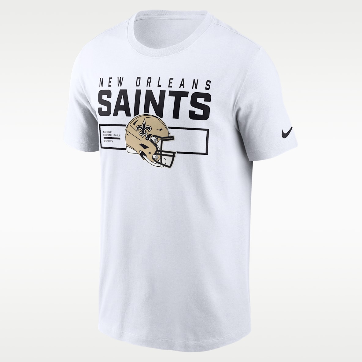 New Orleans Saints Helmet Essential Men's Nike NFL T-Shirt