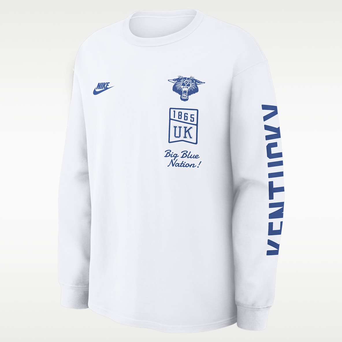 Kentucky Legacy Playera de manga larga universitaria Nike para hombre
