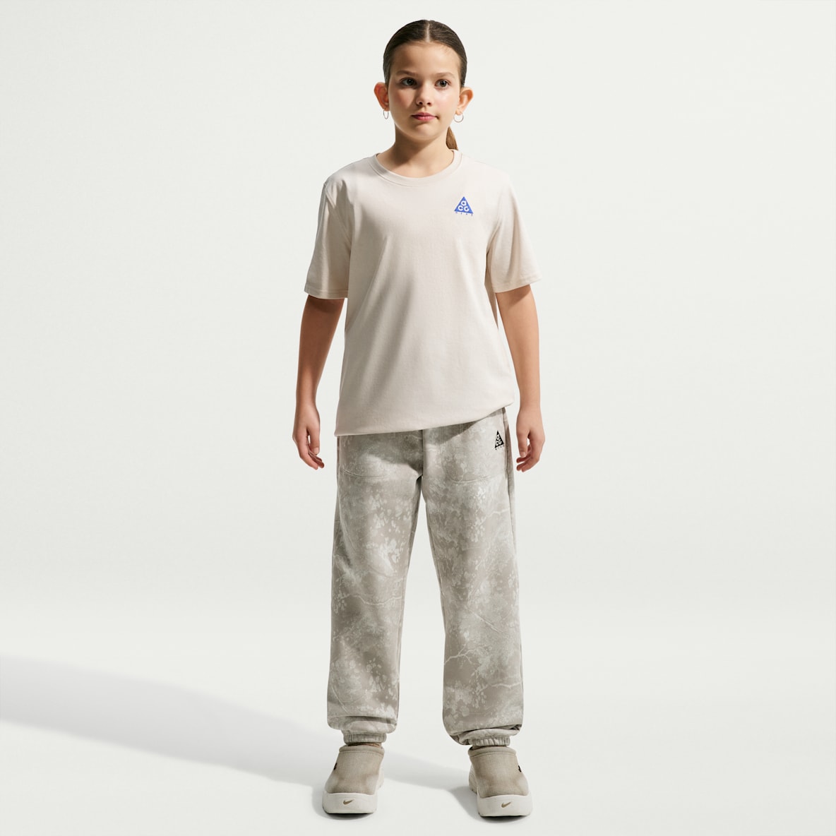 ACG Big Kids' Printed Element Fleece Pants
