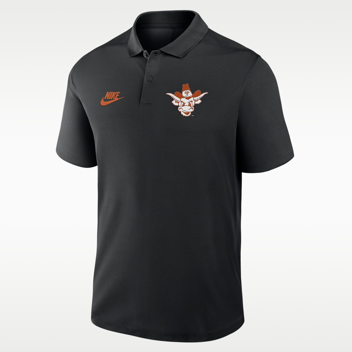 Texas Primetime Victory Legacy Vault Logo Men's Nike Dri-FIT College Polo