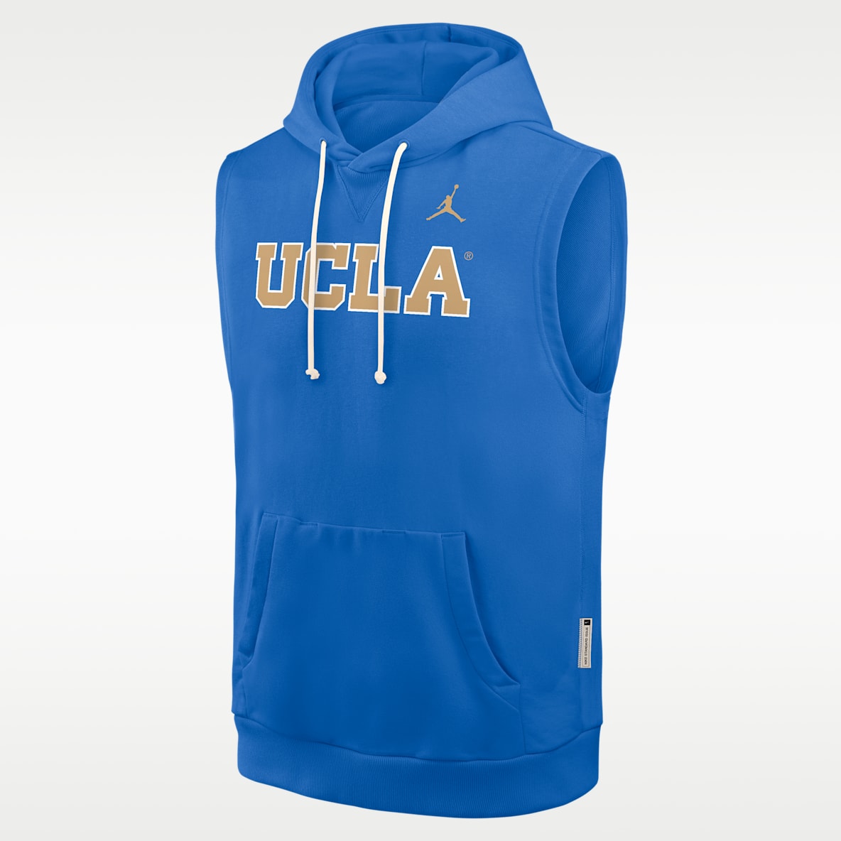 UCLA Sideline Men's Jordan Brand Dri-FIT College Sleeveless Pullover Hoodie