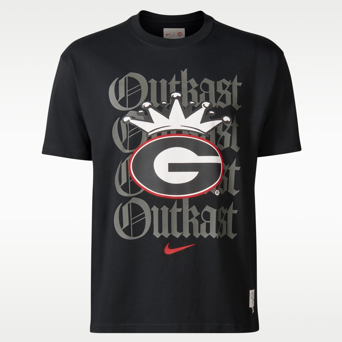 Playera Crown Nike x UGA x Outkast