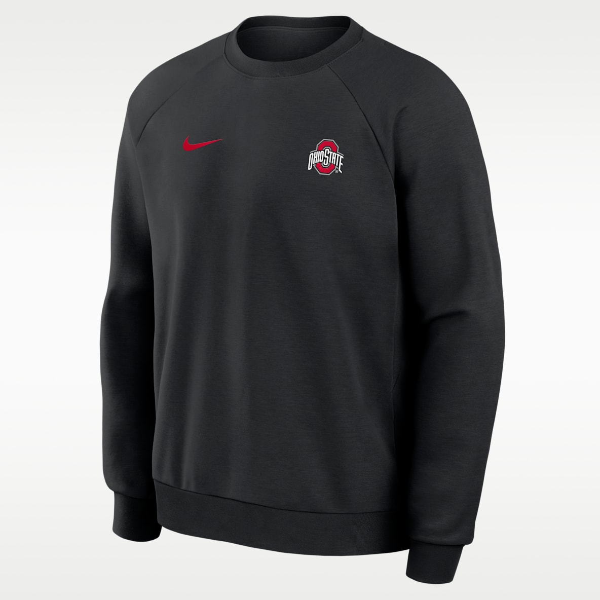 Ohio State Premium Performance Men's Nike Dri-FIT College Pullover Crew