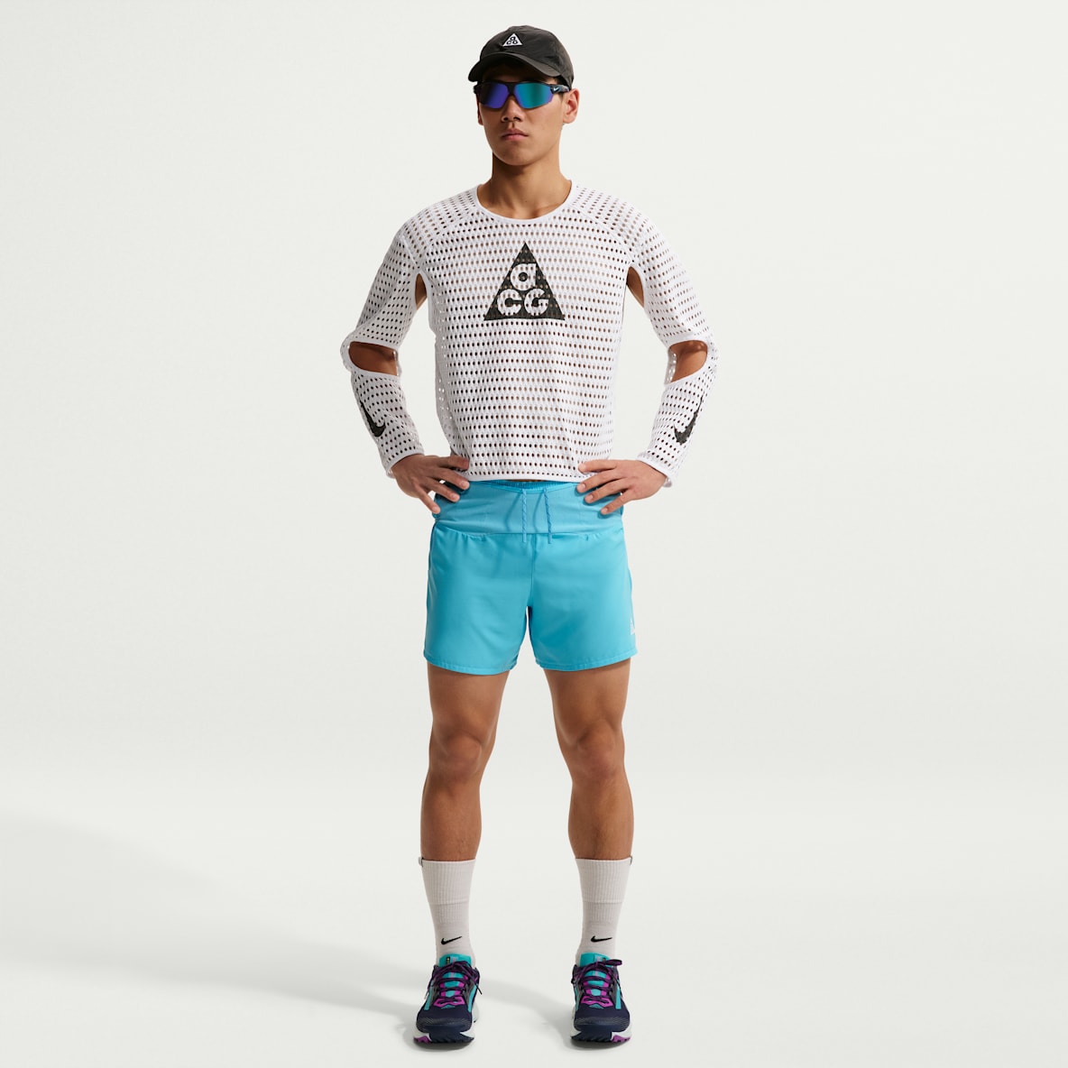 Nike ACG "Second Sunrise" กางเกงขาสั้น 5 นิ้วมีซับในผู้ชาย Dri-FIT ADV