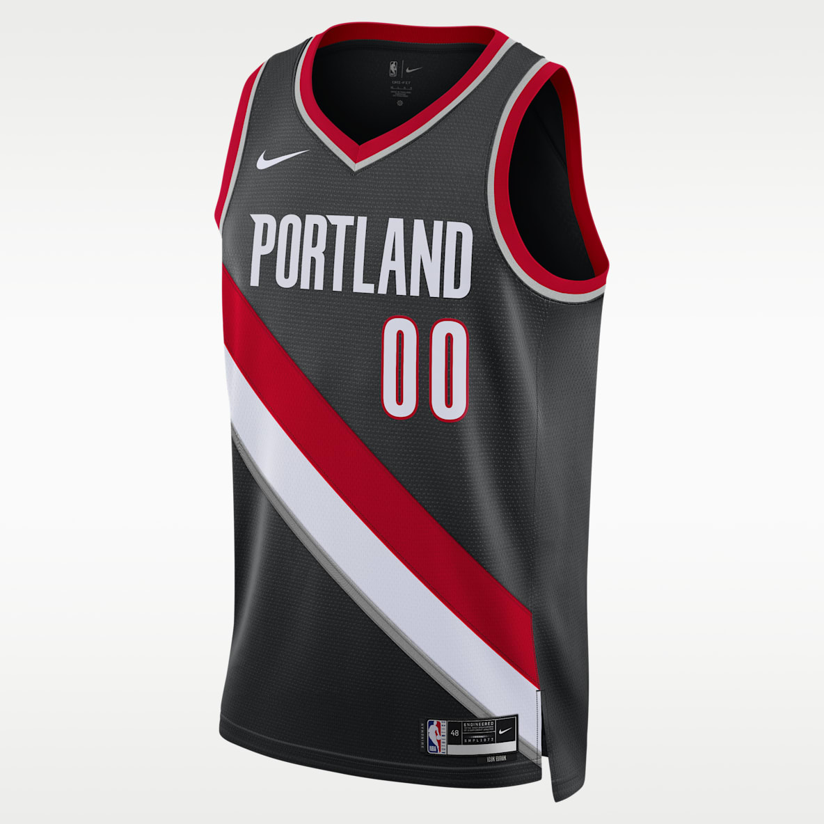 Portland Trail Blazers Icon Edition Jersey Nike Dri-FIT de la NBA Swingman para hombre
