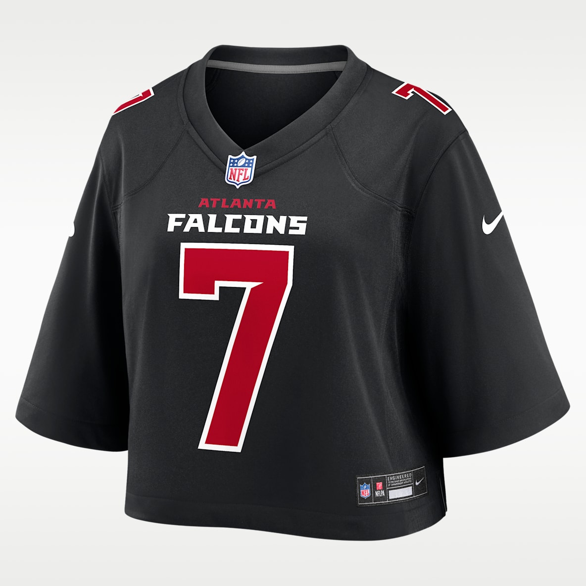 Bijan Robinson Atlanta Falcons Women's Nike NFL Cropped Tundra Game Jersey