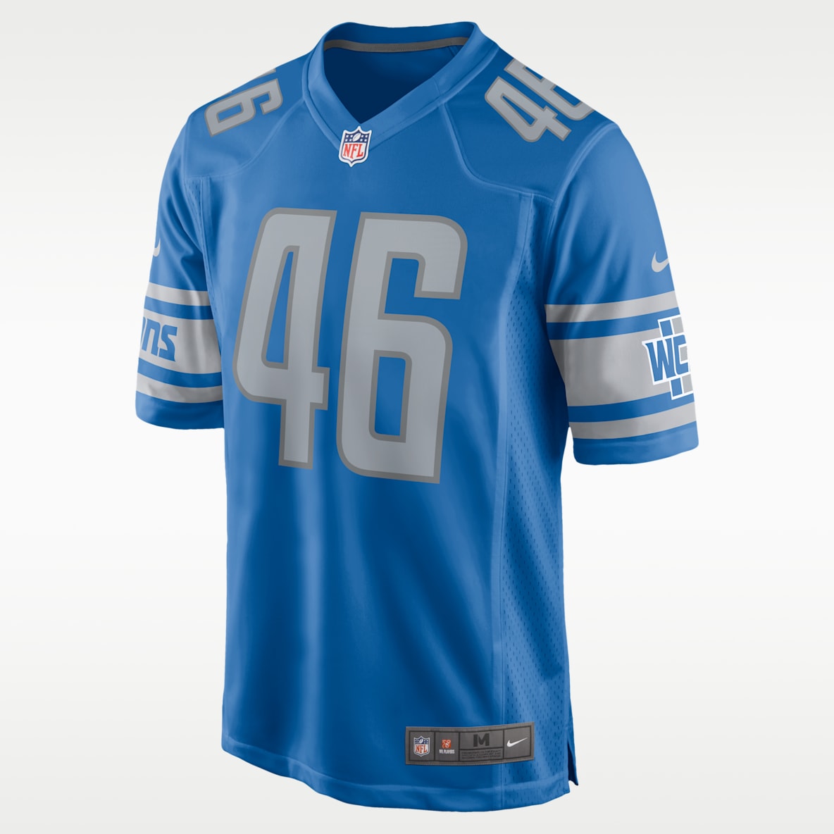 NFL Detroit Lions (Jack Campbell) Men's Game Football Jersey