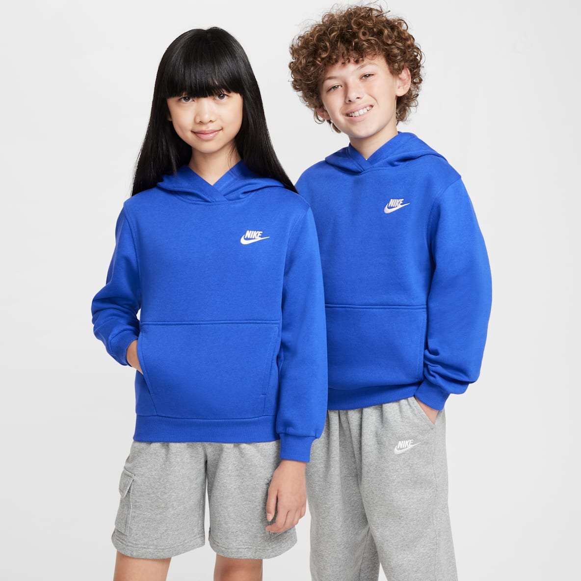 Nike Sportswear Club Fleece Big Kids' Pullover Hoodie