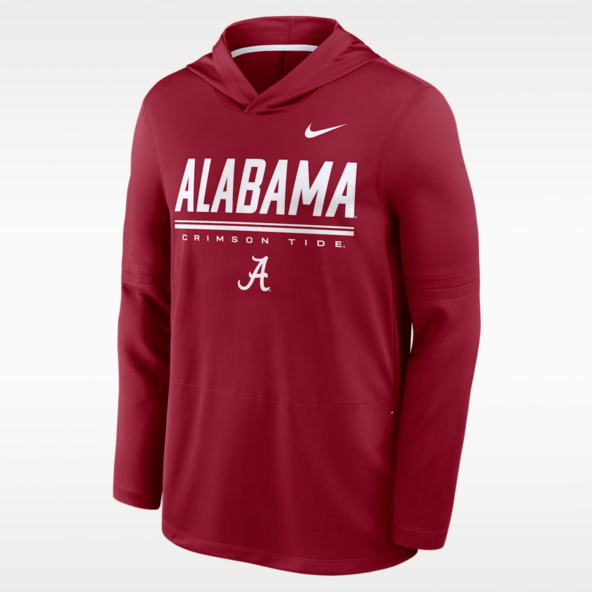 Alabama Sideline Men's Nike Dri-FIT College Long-Sleeve Hooded Top