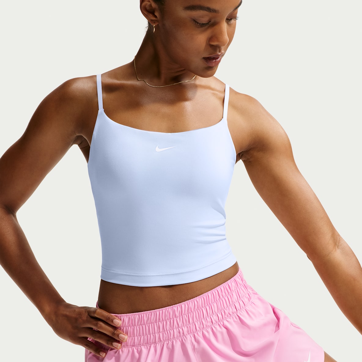 Nike One Women's Medium-Support Padded Adjustable Sports Bra Tank Top