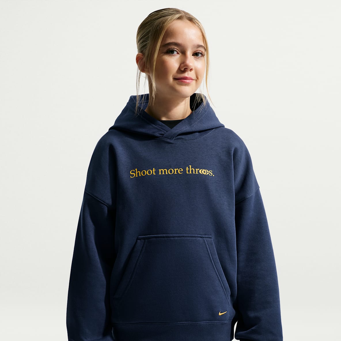 Caitlin Clark Big Kids' Club Fleece Oversized Hoodie