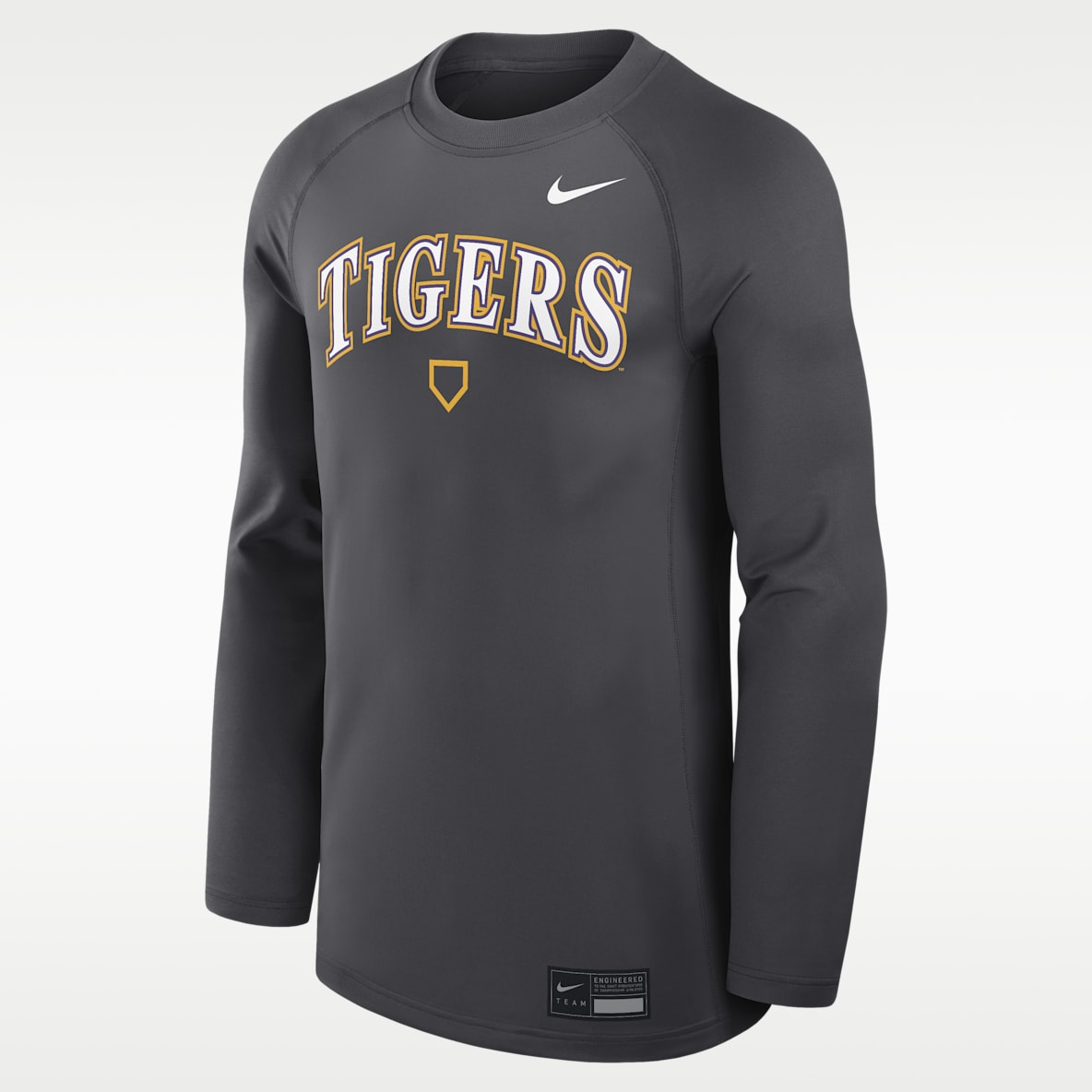 LSU Dugout Game Time Men's Nike Dri-FIT College Long-Sleeve T-Shirt