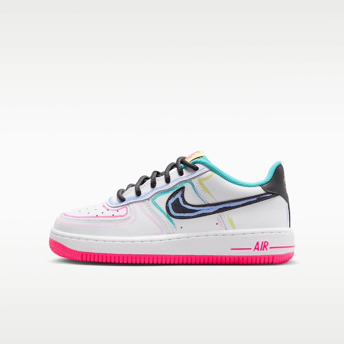 Nike Air Force 1 Big Kids' Shoes