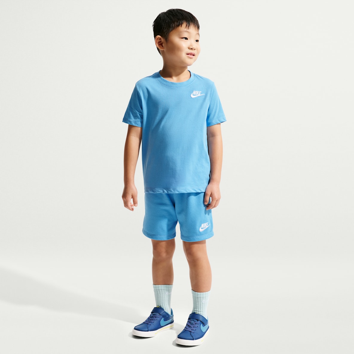 Nike Little Kids' Club 2-Piece Knit Shorts Set