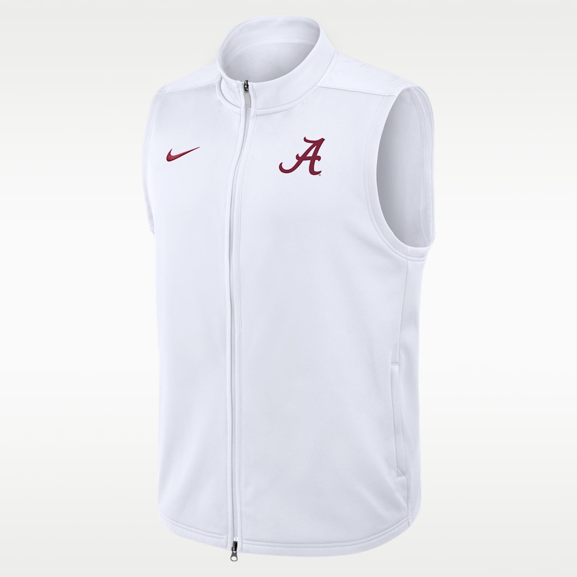 Alabama Primetime Victory Chaleco universitario Nike Therma-FIT de cierre completo para hombre