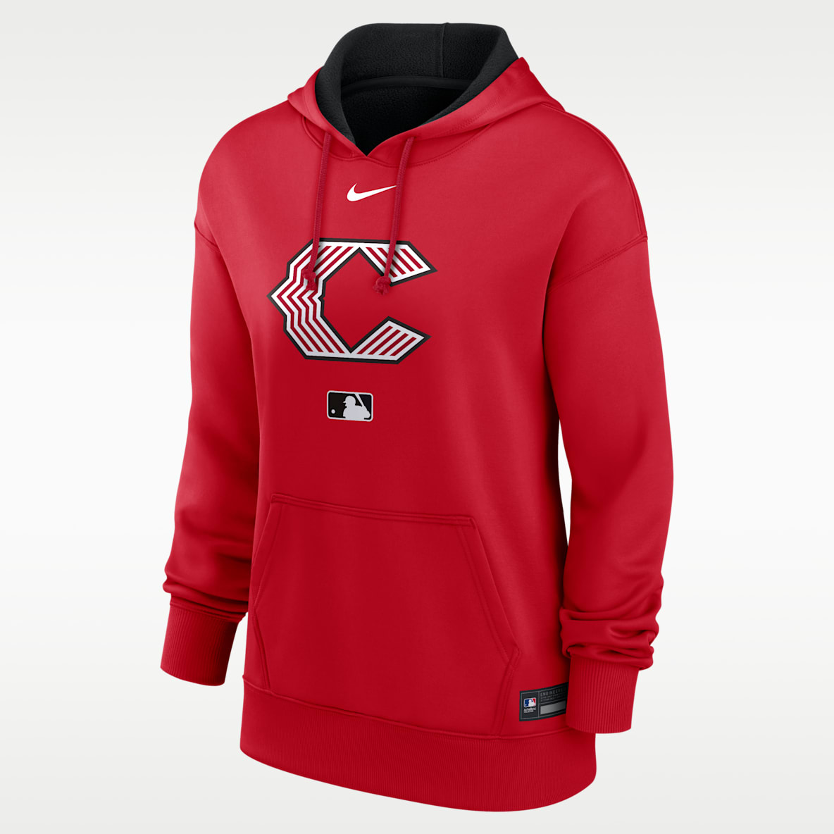Cincinnati Reds Authentic Collection City Connect Women's Nike Therma MLB Pullover Hoodie