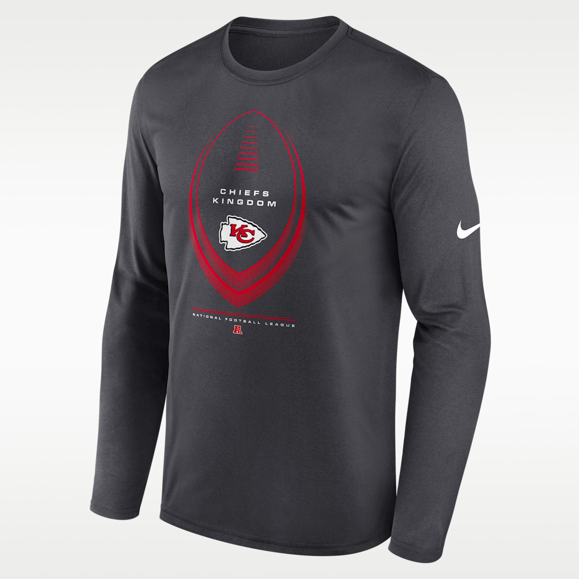 Kansas City Chiefs Legend Icon Men's Nike Dri-FIT NFL Long-Sleeve T-Shirt