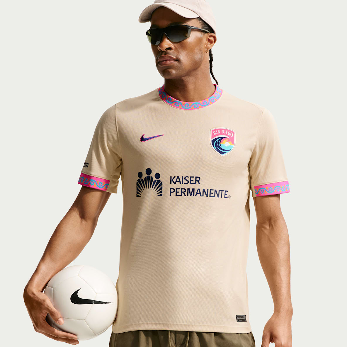 San Diego Wave FC Stadium Edition Men's Nike Dri-FIT Replica Jersey